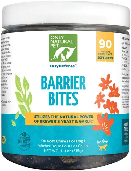 Only Natural Pet EasyDefense Barrier Bites Soft Dog Chews