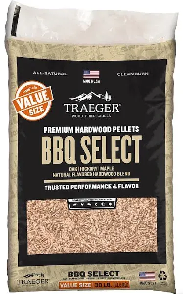 Traeger BBQ Select Pellets 30lb