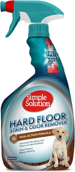 Simple Solution Stain Odor Hardfloors Cleaner Spray 32fl oz