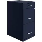 Hirsh SOHO 3-Drawer Pencil/File/File Organizer Pedestal