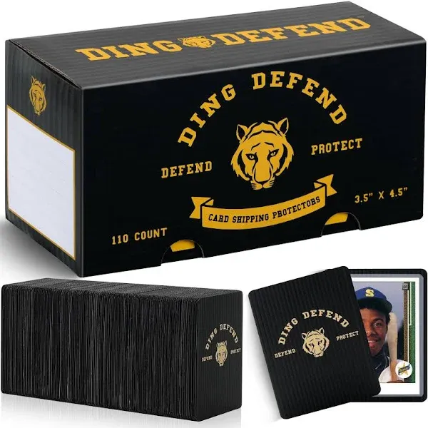 Ding Defend Trading Card Shipping Protectors