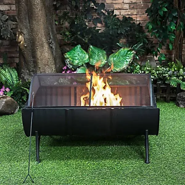 Deko Living Barrel Wood Burner Firepit COB10502