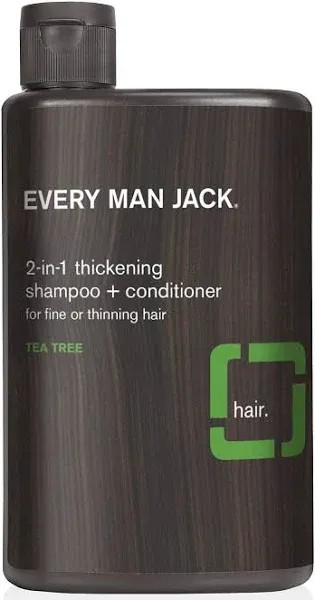 Every Man Jack 2-in-1 Thickening Tea Tree Shampoo and Conditioner