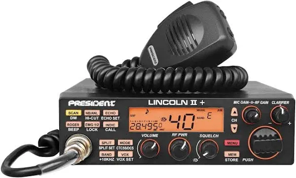 President Lincoln ll+ 10 and 12 meter amateur radio transceiver