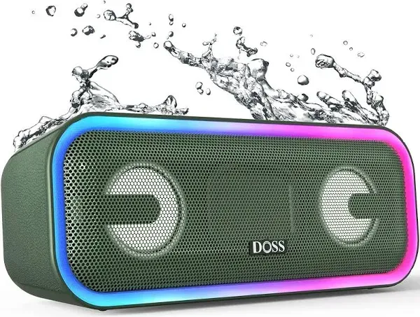 Wireless Bluetooth speaker with 24 watts of powerful sound and rocking bass,