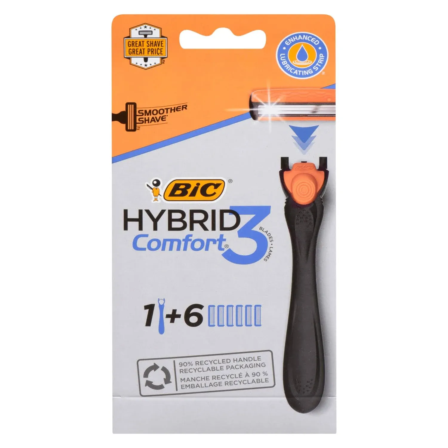 BIC Comfort 3 Hybrid Razor