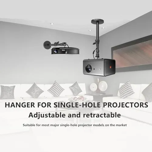 Universal Projector Wall Ceiling Mount, Mini Ceiling Wall Projector Mount Han...