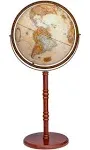 Commander II Globe, 16-Inch, Antique-Style