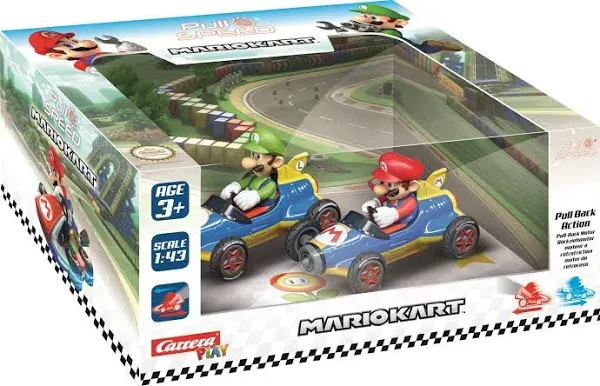 Carrera Toys Mario Kart 8 &#034;Mach 8&#034; Twinpack