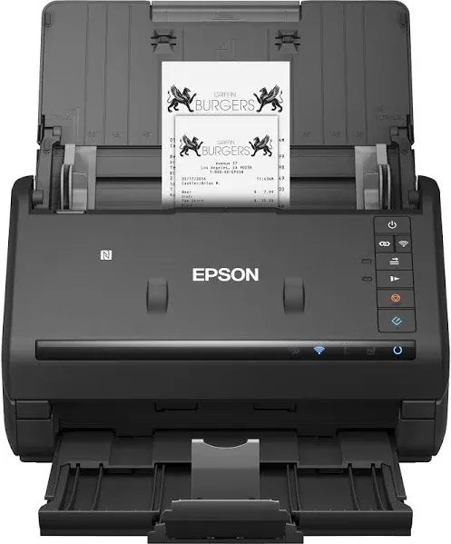 Epson WorkForce ES-500WR 500W Wireless Duplex Receipt and Color Document Scanner