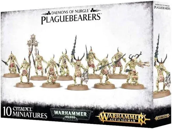 Maggotkin of Nurgle: Plaguebearers