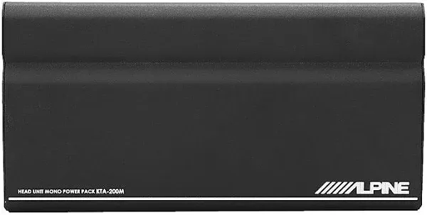 Alpine KTA-200M Mono 400 Watt Amplifier Small Footprint Saddlebag Motorcycle Amp