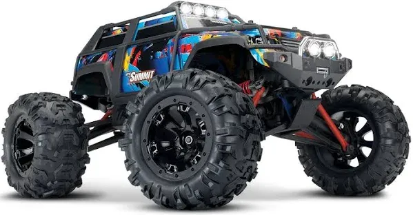 Traxxas Summit 1/16 4WD RTR Truck (Rock n Roll) w/TQ Radio, LED Lights, Battery