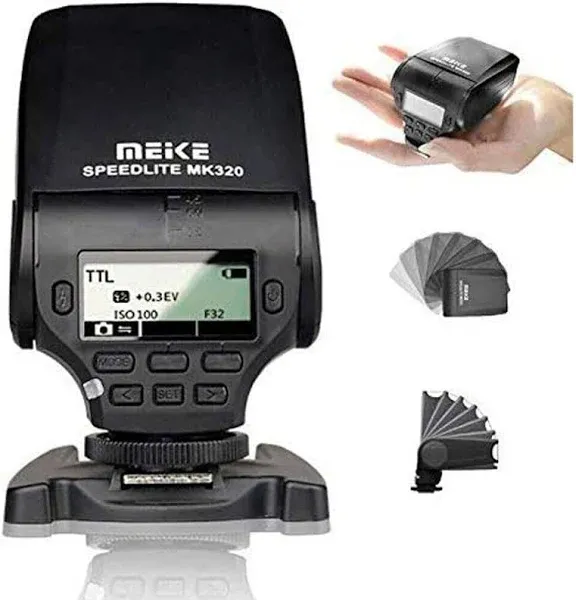 Meike MK320S TTL Speedlite Flash for Sony NEX Mirrorless Cameras