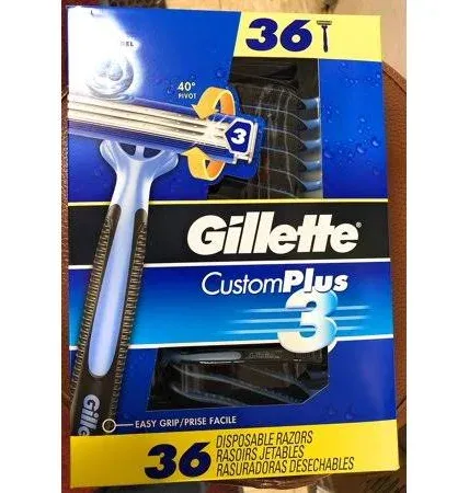 Gillette Custom Disposable Razors