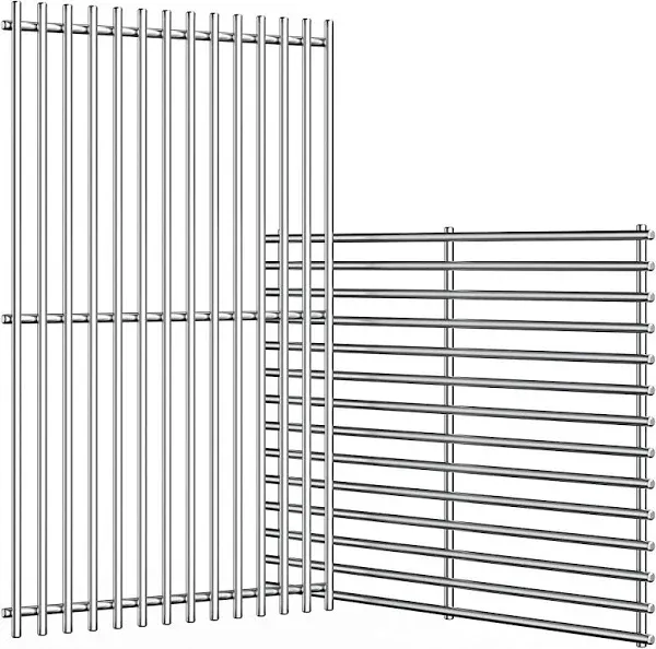 17&#034; Stainless Steel Cooking Grid Grates Replacement for Charbroil 463250509