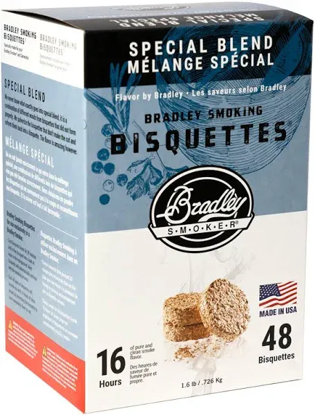 Bradley Smoker Bisquettes Special Blend 48 Pack