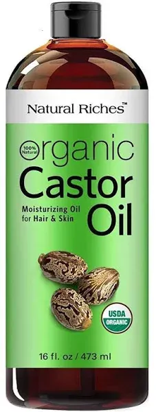 Sky Organics 16 fl. oz. Organic Castor Oil