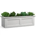 Mayne Fairfield 48in Garden Bed - White