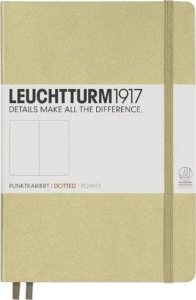 Leuchtturm1917 Blank Hardcover Notebook - Forest Green, 5-3/4" x 8-1/4"