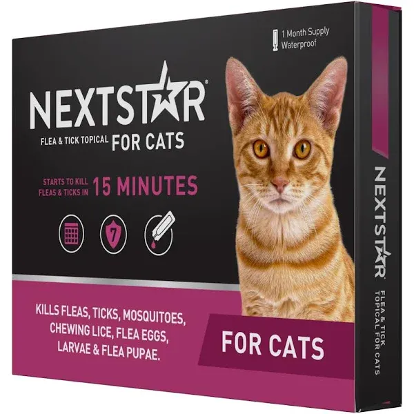 NextStar Flea and Tick Topical for Cats