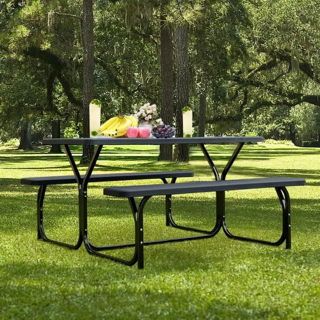 Costway Outdoor Picnic Table Bench Set