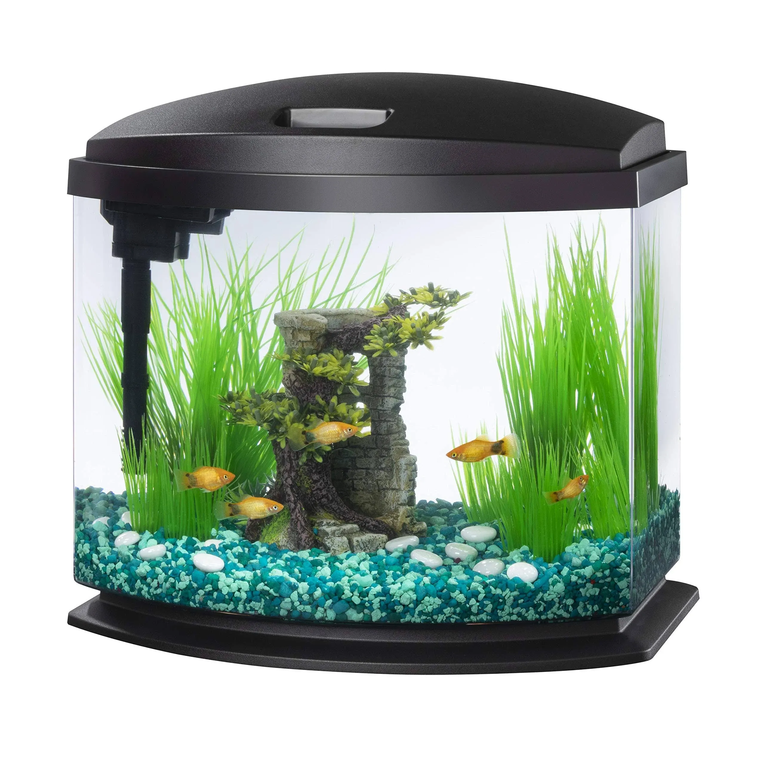 Aqueon LED MiniBow SmartClean Aquarium Kit