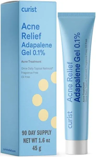 Curist Adapalene 0.1% Acne Free Gel