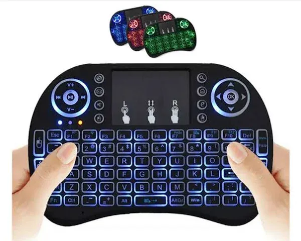 Wireless Mini Keyboard Remote Control Touchpad Mouse Combo Controller