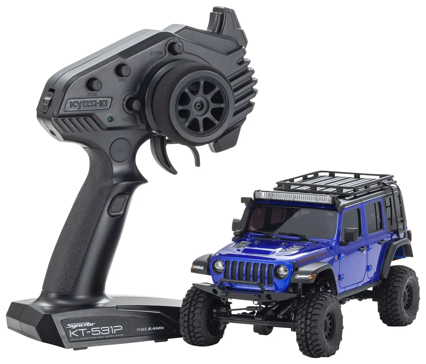 Kyosho Mini-Z 4x4 Series Readyset Jeep Wrangler Rubicon Unlimited