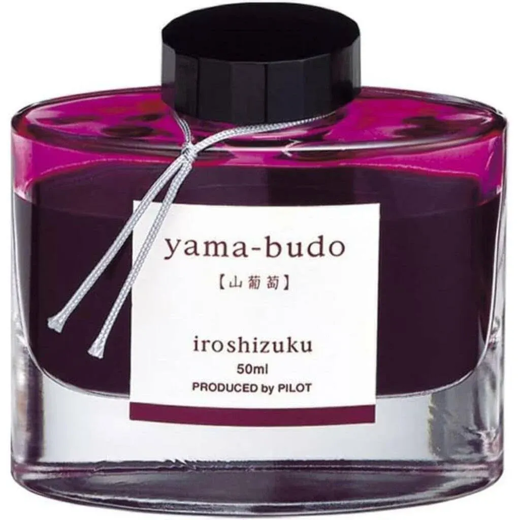 Pilot Iroshizuku Ink - 50ml - Yama-budo (Crimson Glory Vine)