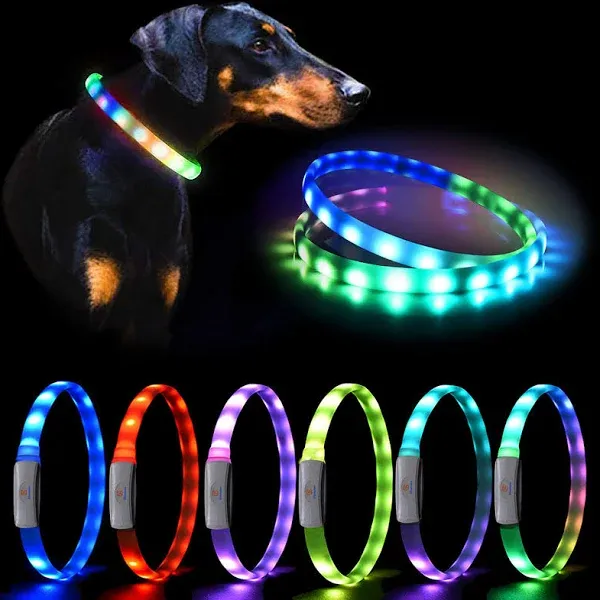 GS GLOWSEEN LED Dog Collar