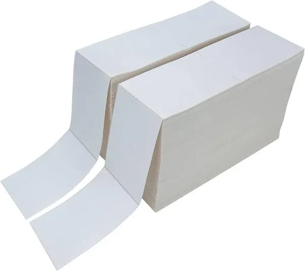 Professional 6000 Count Direct Thermal Labels 4&#034; x 6&#034; - Easy Peel Perforation