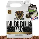 Petra Max Mulch Glue for Landscaping Concentrate, Mulch Binder Glue, Pea Grav...