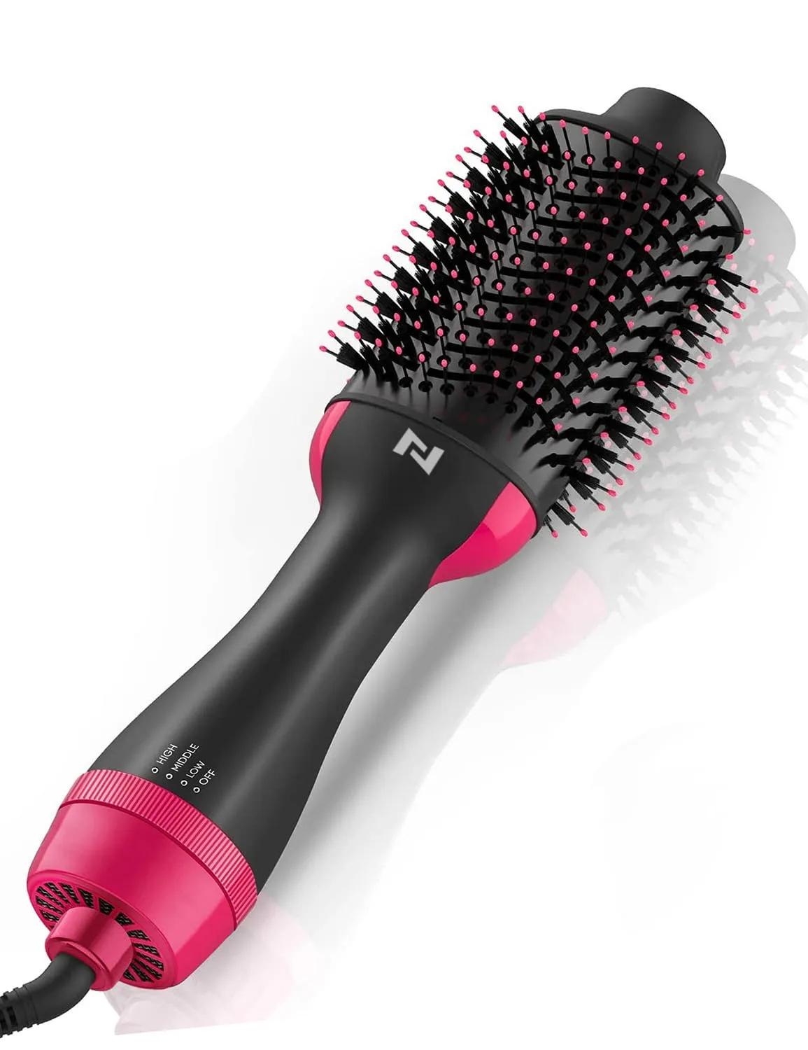 4-in-1 Styling Brush Hair Dryer Straightener