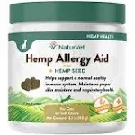 NaturVet Hemp Allergy Aid Cat Soft Chews, 60 Count