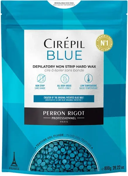 Cirepil Blue 400g Unscented All-Purpose Wax Beads - Perfect for Sensitive Skin,