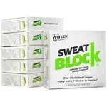 SweatBlock Max Clinical Antiperspirant Wipes For Excessive Sweating & Hyperhidrosis