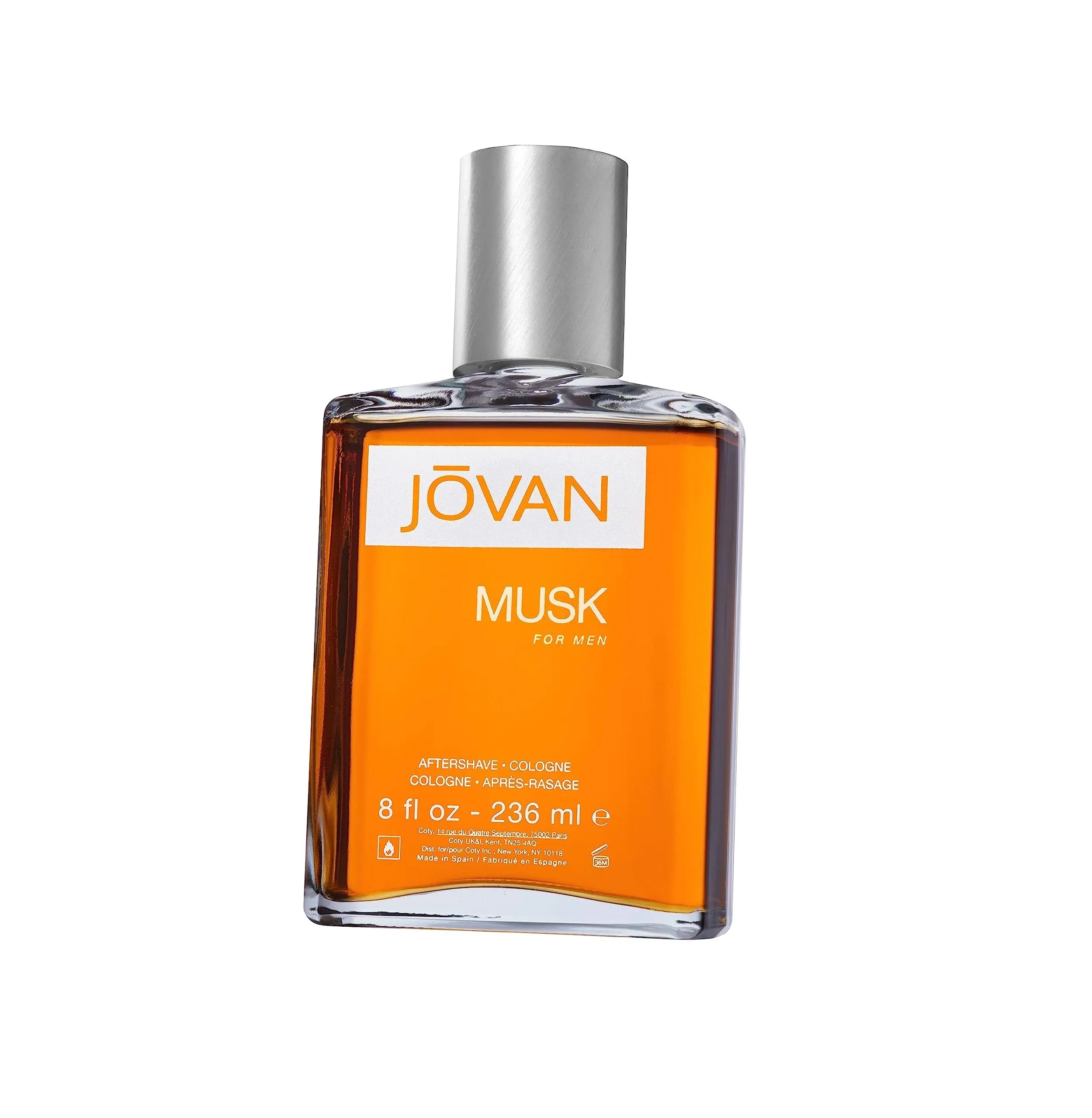 Jovan Musk After Shave/Cologne, for Men - 8 fl oz