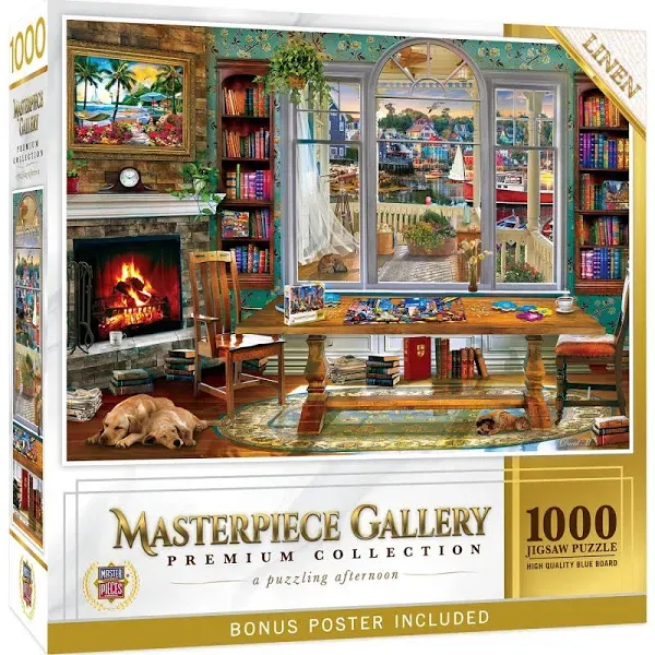 MasterPiece Gallery A Puzzling Afternoon 1000 Piece Puzzle