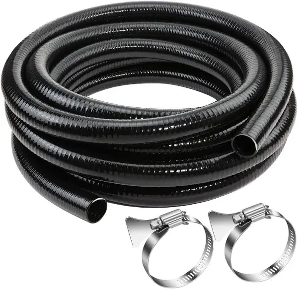 Flexible PVC Dia Black PVC Pipe Pool Hose,Spa Hose Tubing for Koi Ponds, Pond Tubing,Irrigation and Water Gardens