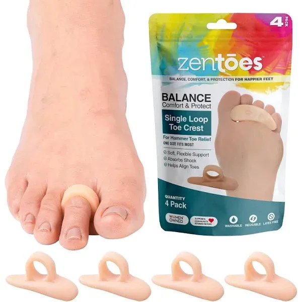 ZenToes Single Loop Gel Hammertoe Straightener