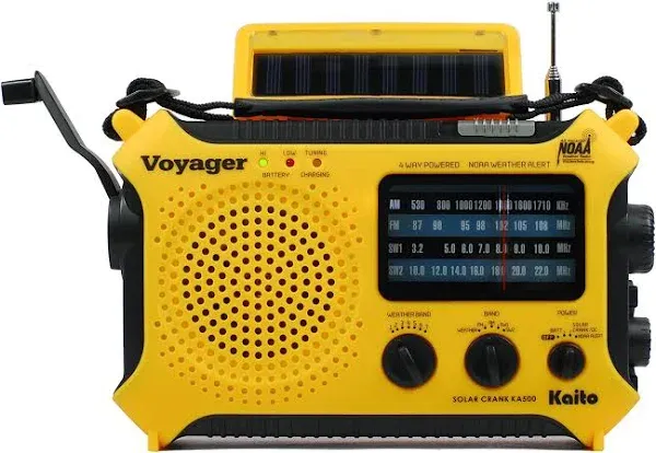 Kaito KA500 Emergency Weather Alert Radio