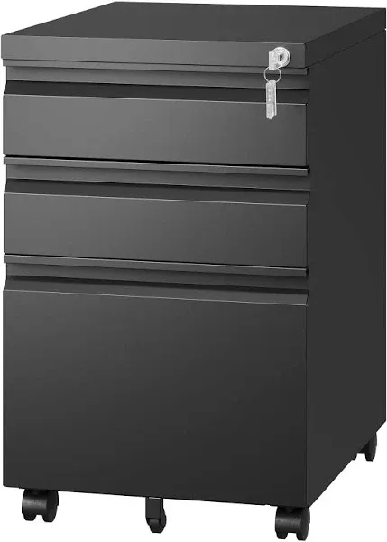 Allouncer 3 Drawer Filing Cabinet