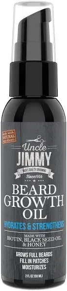 Uncle Jimmy Beard Growth Oil Cool Oak 2 oz