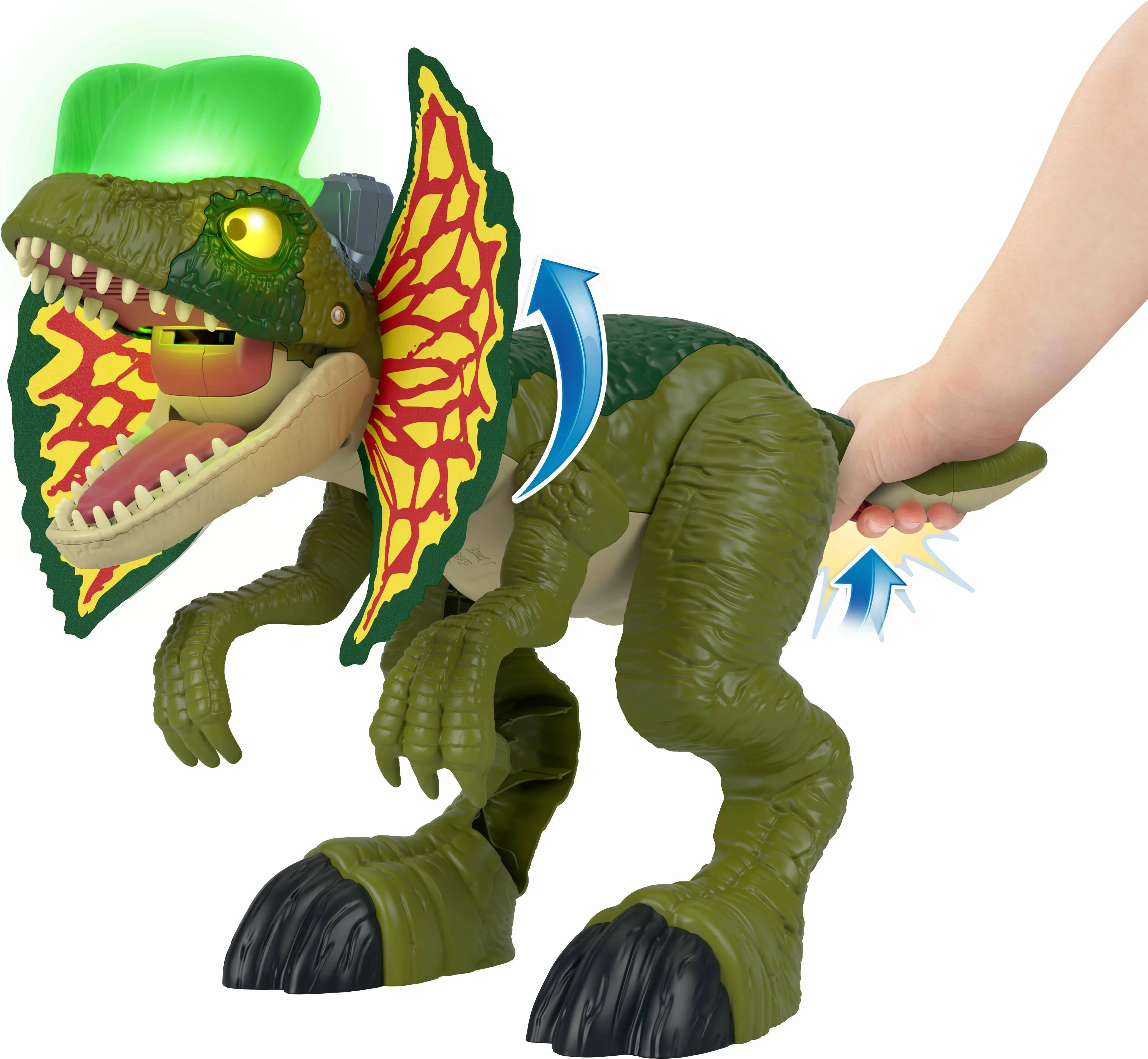 Imaginext Jurassic World Attack Mode Dilophosaurus