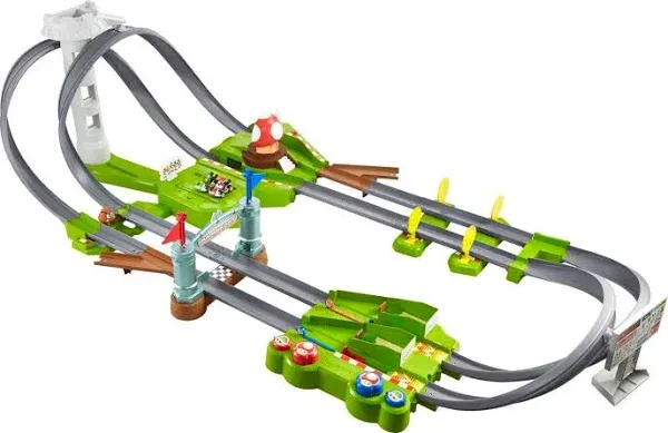 Hot Wheel Mario Kart Circuit Track Set 5 years old ~