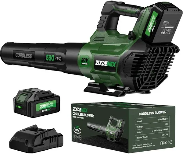 ZixDeNex 20V Cordless Leaf Blower