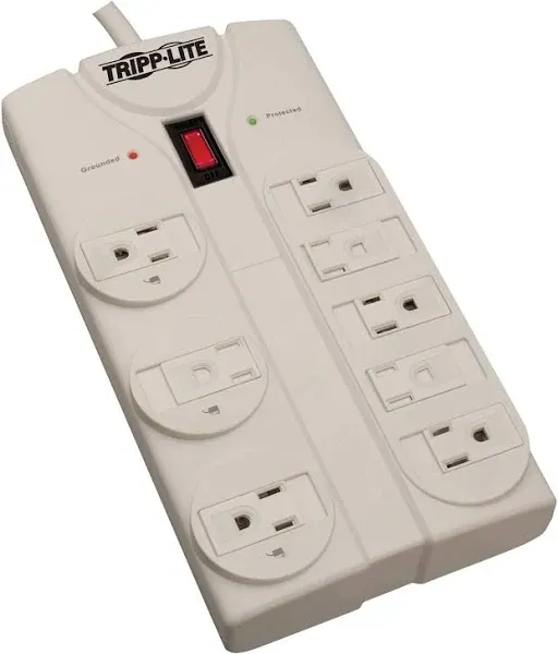 Tripp Lite TLP825 8 Outlets 1440 Joules 25' Cord Protect It! Surge Suppressor