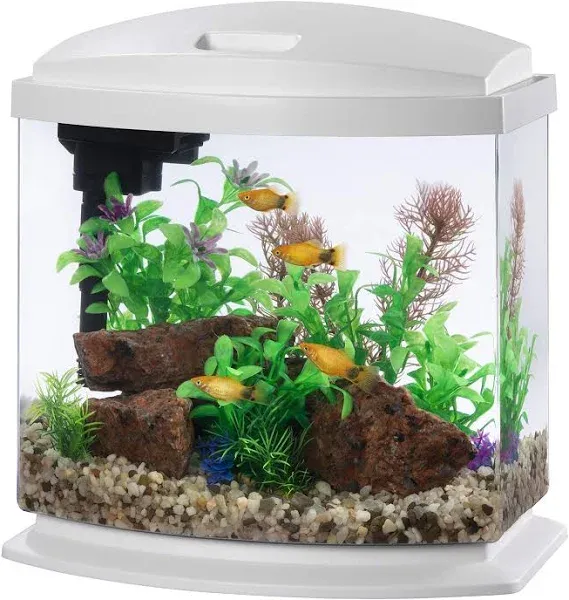 Aqueon LED MiniBow 1 SmartClean Aquarium Kit